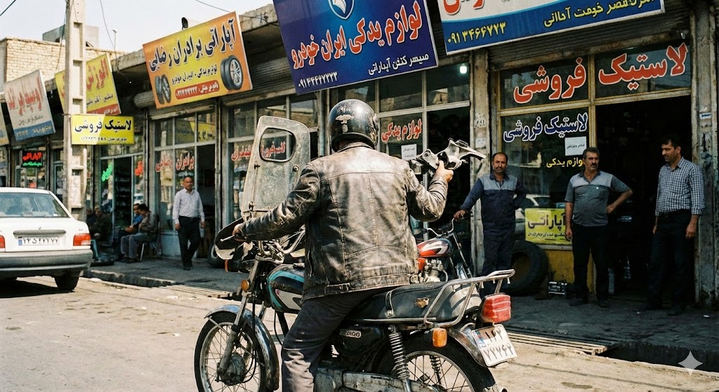 پخش با موتورسیکلت